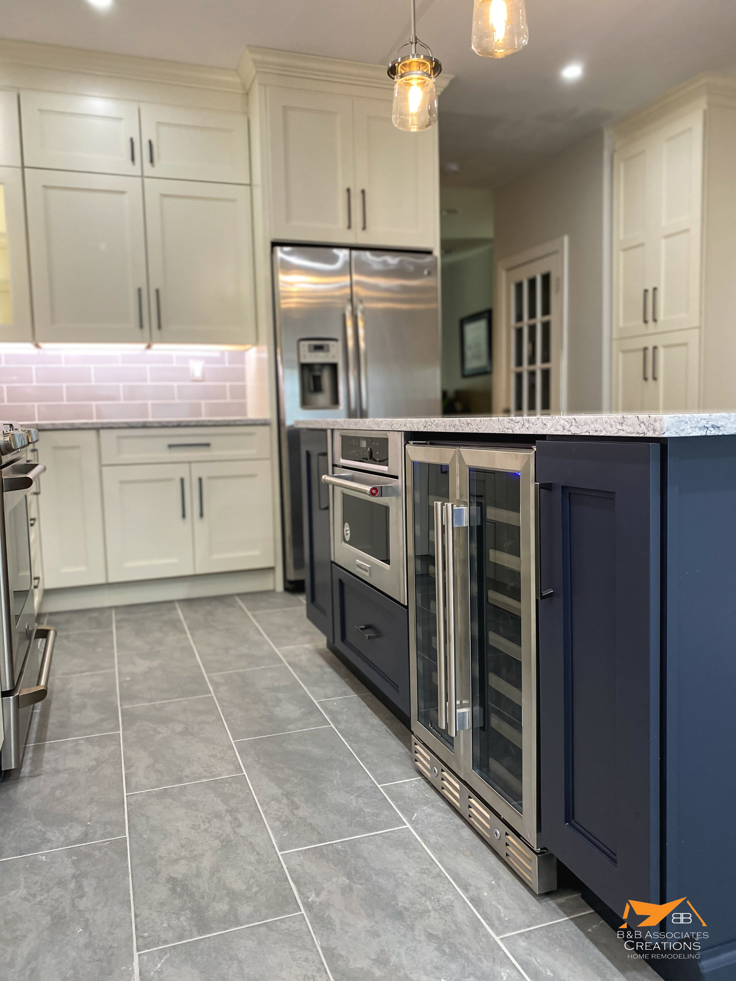 Transitional kitchen remodel in Ambler by B&B Associates Creations — photo 6